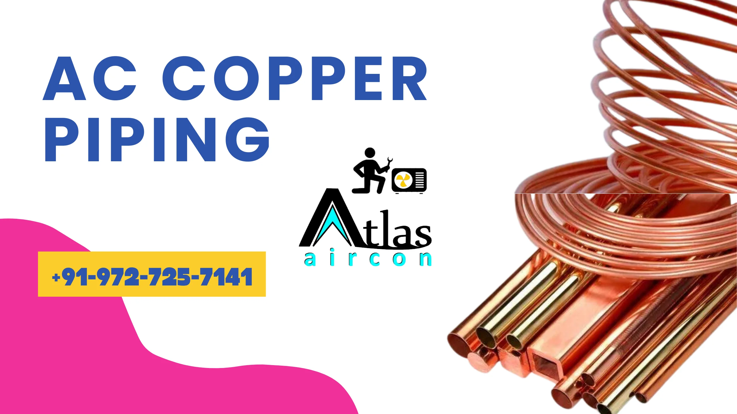 High-quality copper oxygen piping installation in Vadodara