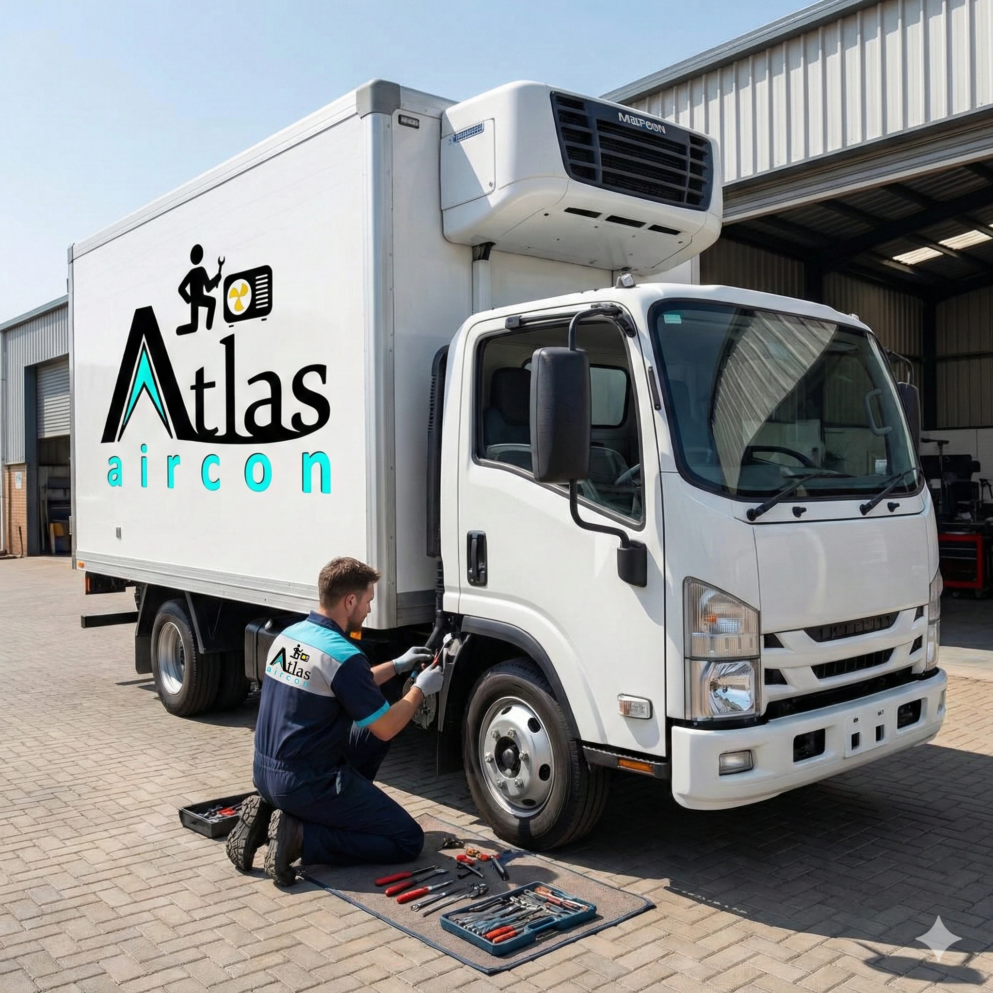 Large Container Truck Repair