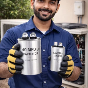 Capacitor 108-130 Mfd Mfd | Hitech Aircool Engineers