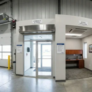 Non-Recirculating Air Curtains | Hitech Aircool Engineers